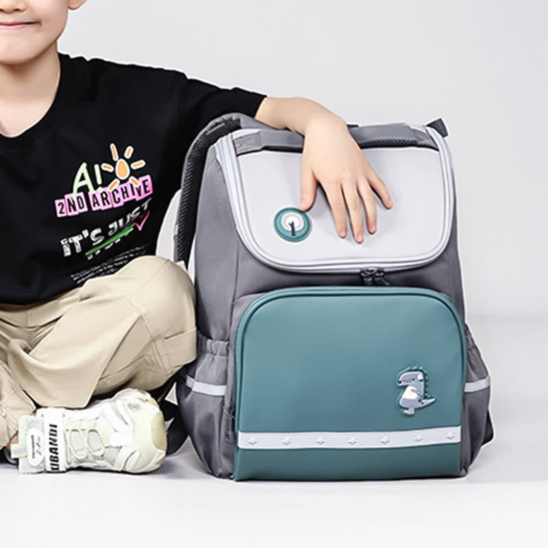 Rucksack für Kinder mit süßem Cartoon-Druck, atmungsaktiv, leicht, Schultasche