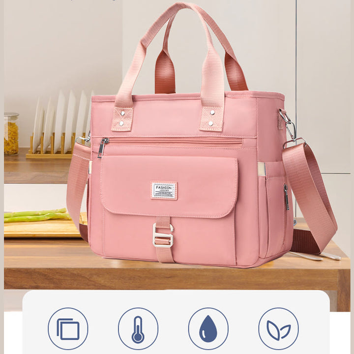 Tote Für Outdoor Picknick Tragbare Multifunktionale Wasserdichte Nylon Mittagessen Tasche - image 11
