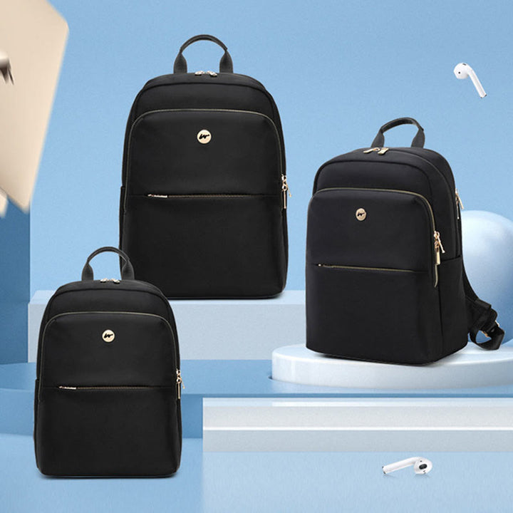 Rucksack für Männer Minimalistischer Tagesrucksack aus Nylon mit mehreren Taschen und Laptopfach