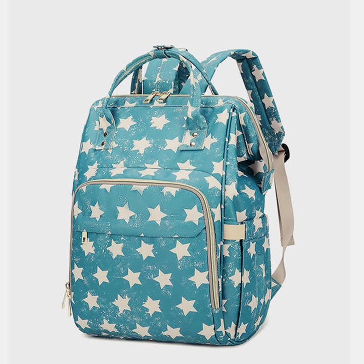 Wickeltasche Rucksack Multifunktions Wasserdicht Stilvoller Babyrucksack Mamatasche