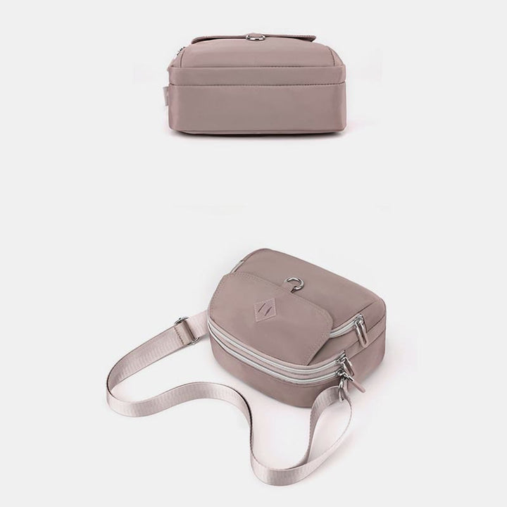 Umhängetasche für Damen, minimalistische, wasserdichte, lässige Schultertasche aus Nylon