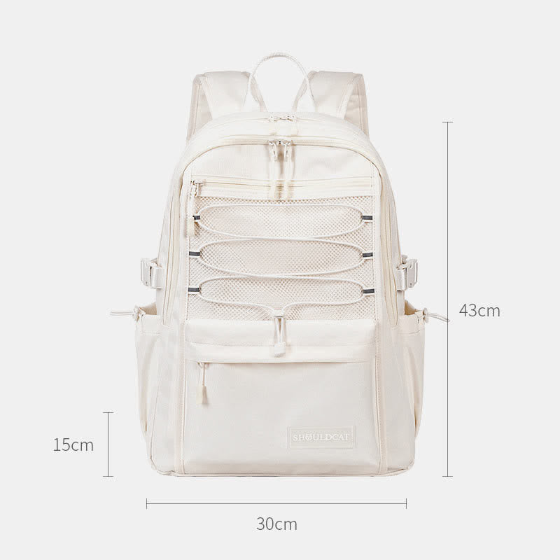 Leichte Schultasche, lässiger Tagesrucksack, College-Laptop-Rucksack, Büchertasche, Reise-Tagesrucksack