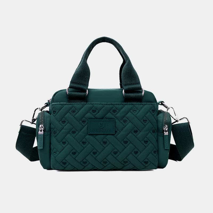 Leichte, mehrere Taschen aufweisende Damen-Geldbörsen, wasserdichte, gesteppte Umhängetasche