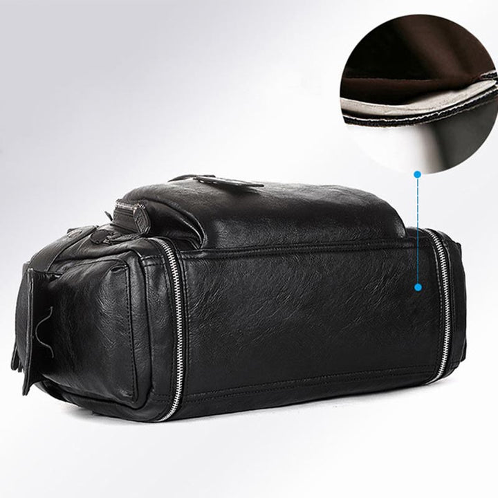 Handtasche für Herren, für Geschäftsreisen, Umhängetasche aus Pu-Leder