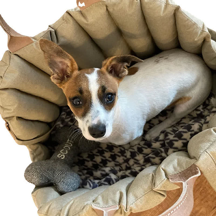 Haustier Hund Träger Geldbörse Weiche Seitige Stepp Welpen Hund Träger Handtasche