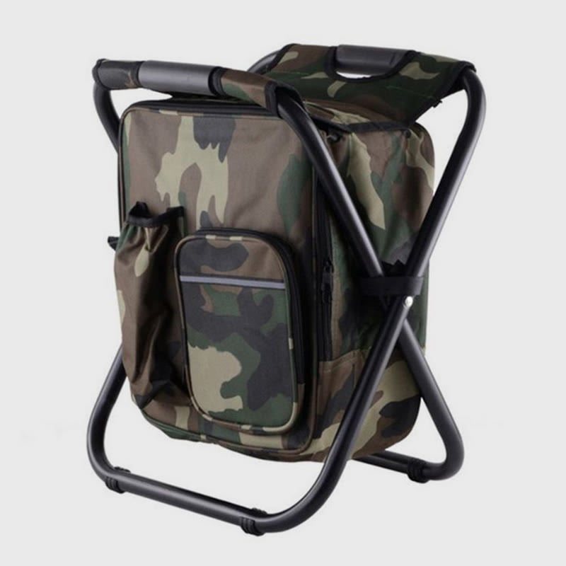 Kühltasche für Outdoor-Camping, faltbarer Strandstuhl mit mehreren Funktionen