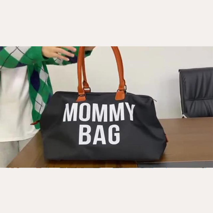 Funktionelle Mamatasche, Baby-Wickeltasche, große Tragetasche, Handtasche, Reisetasche