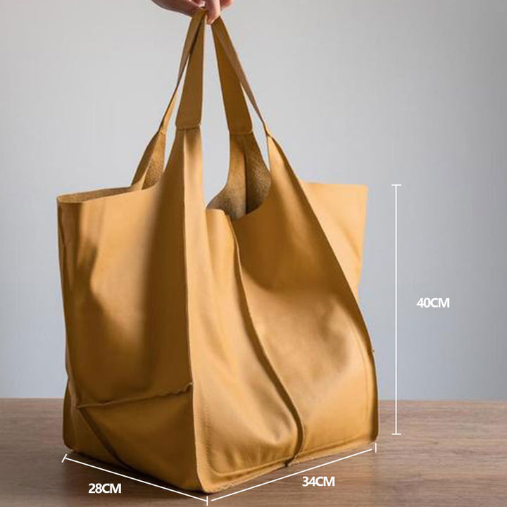 Übergroße Einkaufstasche im Vintage-Stil
