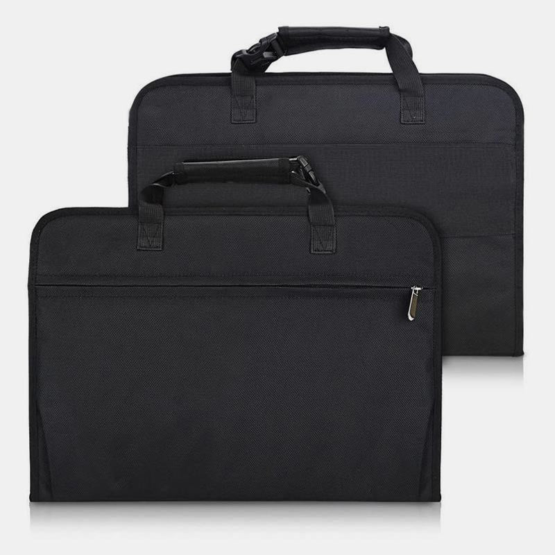Aktentasche für Business, verstellbar, für Auto, Laptop, Schreibtisch, Oxford, zusammenklappbar, Organizer-Tasche