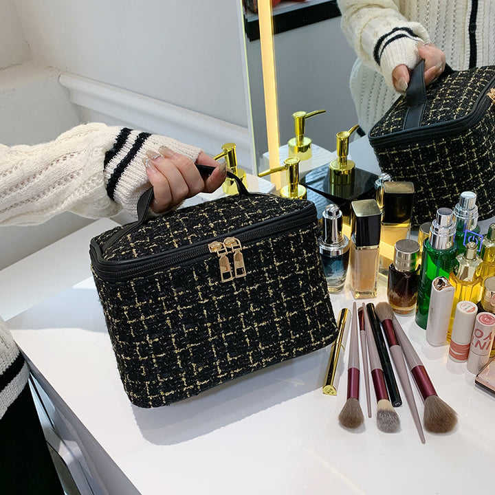 Tragbare Make-up-Tasche für Frauen Reisekosmetik-Aufbewahrungstasche