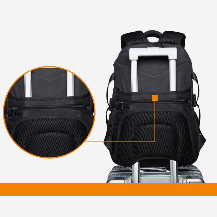 Rucksack für Herren, für Geschäftsreisen, Studenten, Laptop, Oxford, wasserdicht, Tagesrucksack