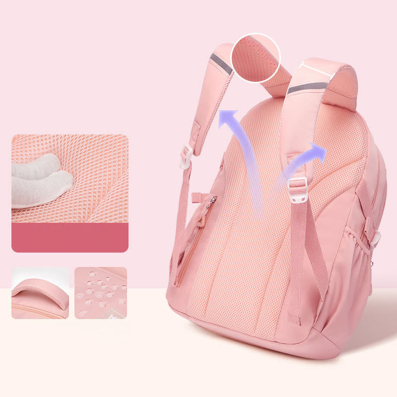 Rucksack für Frauen süßes Accessoire wasserabweisende langlebige Schultasche