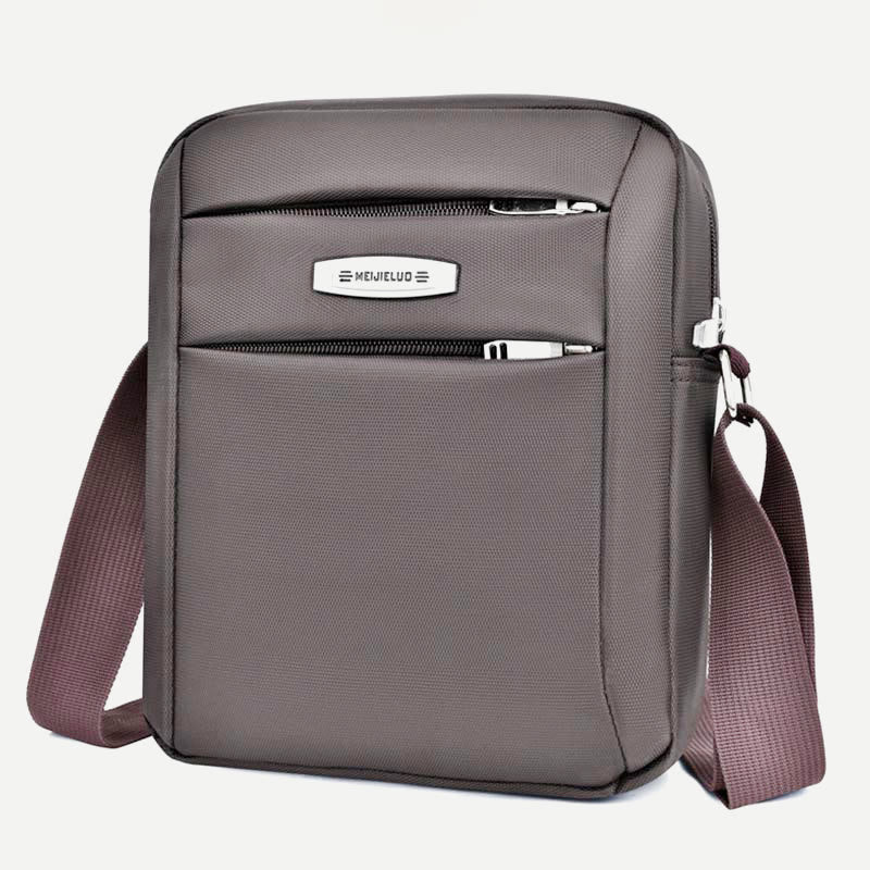 Messenger Bag für Herren, minimalistischer, leichter, lässiger Umhängerucksack