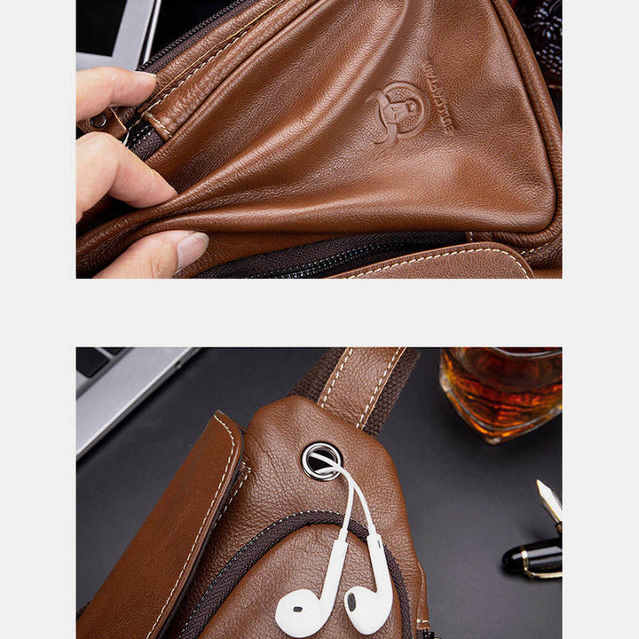 Schlanke, weiche Mehrzweck-Schultertasche mit Diebstahlschutz