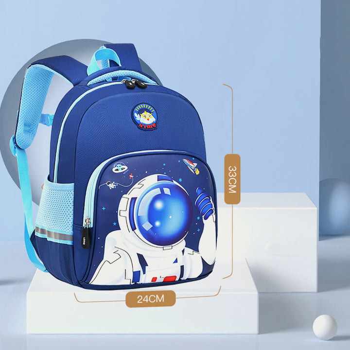Rucksack für Kinder mit Cartoon-Charakter-Druck, leichter Oxford-Schulrucksack