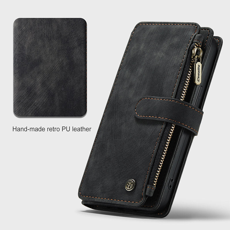 Multi-Slot Wallet Case Handyhülle Kompatibel mit iPhone 13 ProMax Pro Mini