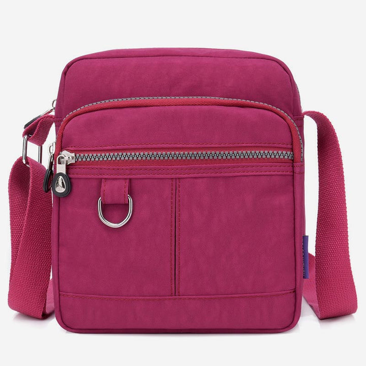 Damen Umhängetasche mit mehreren Taschen, lässige Reise-Schultertasche