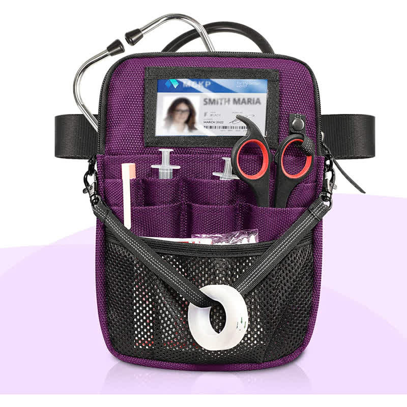 Gürteltasche für die Krankenpflege mit Taschen für medizinische Ausrüstung, Klebebandhalter, Gürteltasche für Krankenschwestern