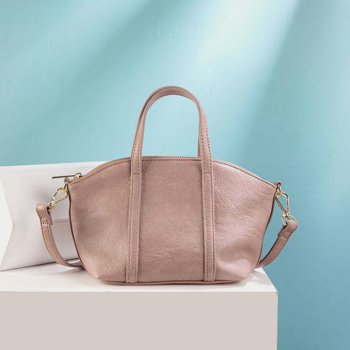 Kleine Hobo-Handtasche aus weichem Leder, modische Umhängetasche