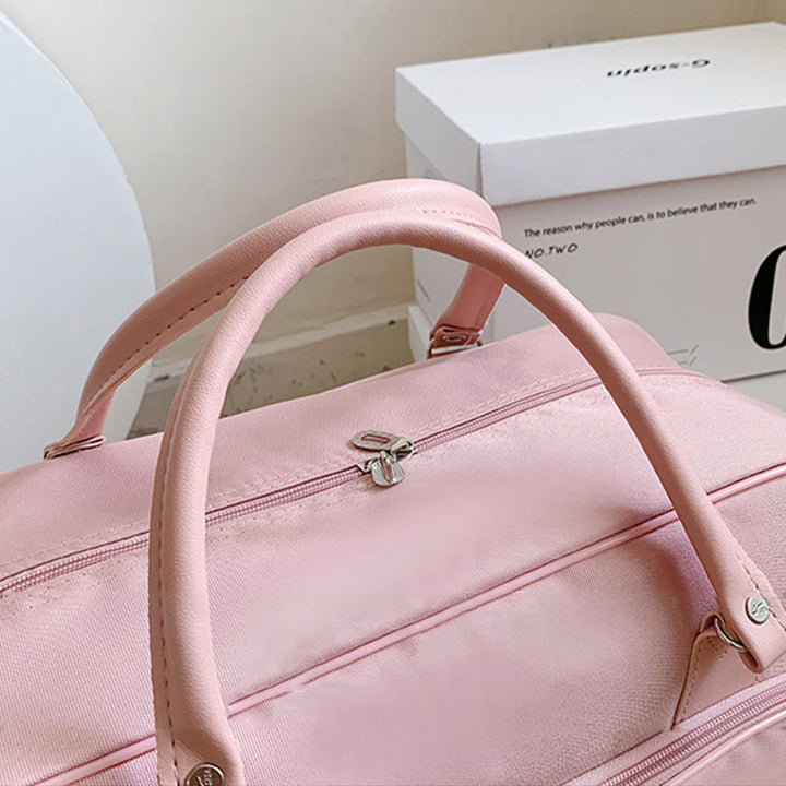 Zugstangen-Reisetasche für Männer und Frauen, leichte Bordtasche