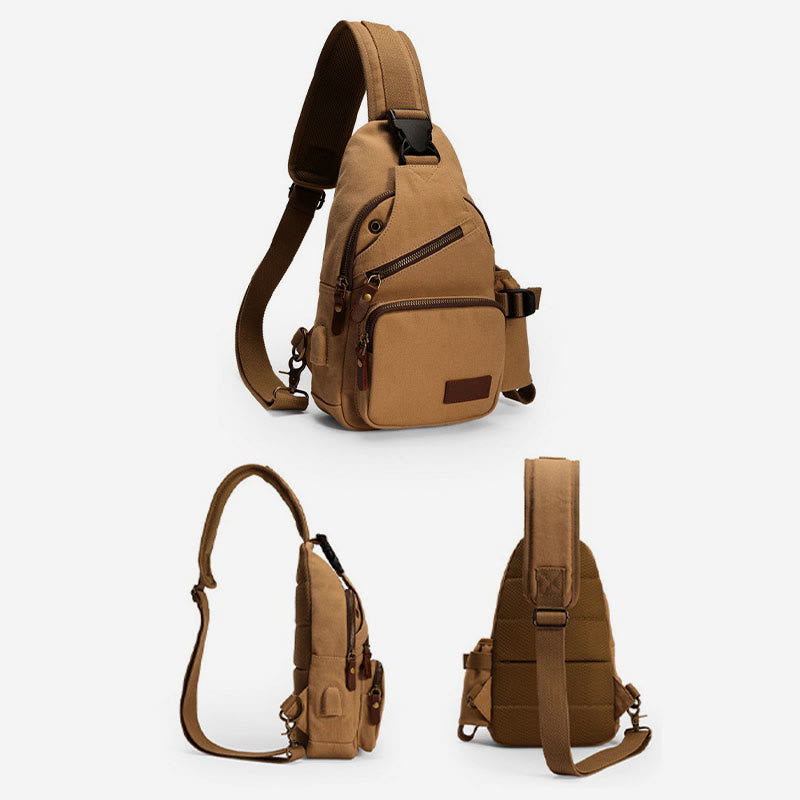 Schultertasche für Herren, lässig, für Reisen, Outdoor, Wandern, Umhängetasche, Tagesrucksack