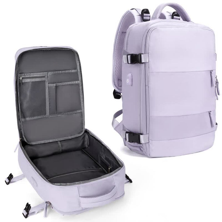 Extragroßer Reise-Laptop-Rucksack, wasserdichter Tagesrucksack mit mehreren Taschen und Nassfach