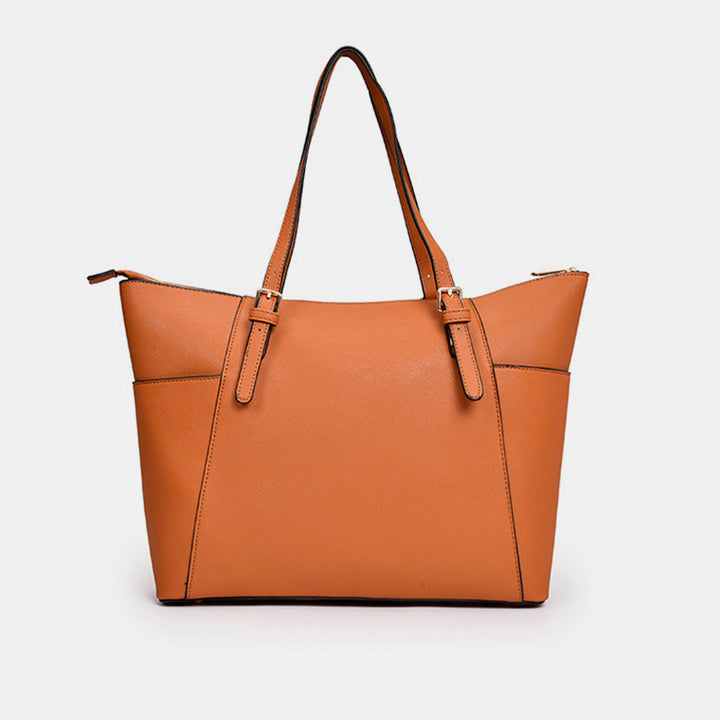 Damen Tote Große Kapazität Handtaschen Schultertasche Großer Griff Satchel Geldbörse
