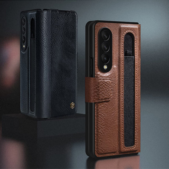 S-Pen Pocket Design Handyhülle für Samsung Lederschutzhülle
