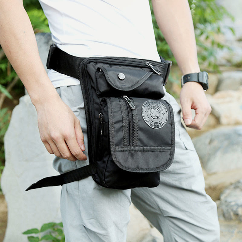 Beintasche, Oberschenkeltasche, für Männer, Bergsteigen, Motorsport, Hüfttasche