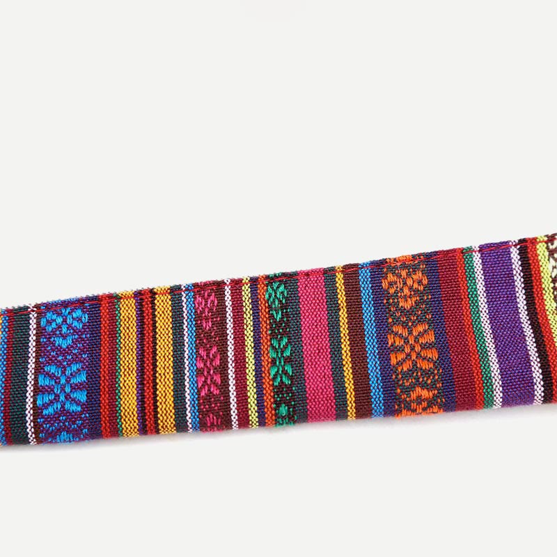 Umhängetasche für Damen, bedruckt, Blumenmuster, Leinen, volkstümlich
