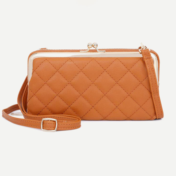 Kleine Crossbody-Handytasche, leichte Schultertasche, Clutch, Geldbörse, Handy-Geldbörse