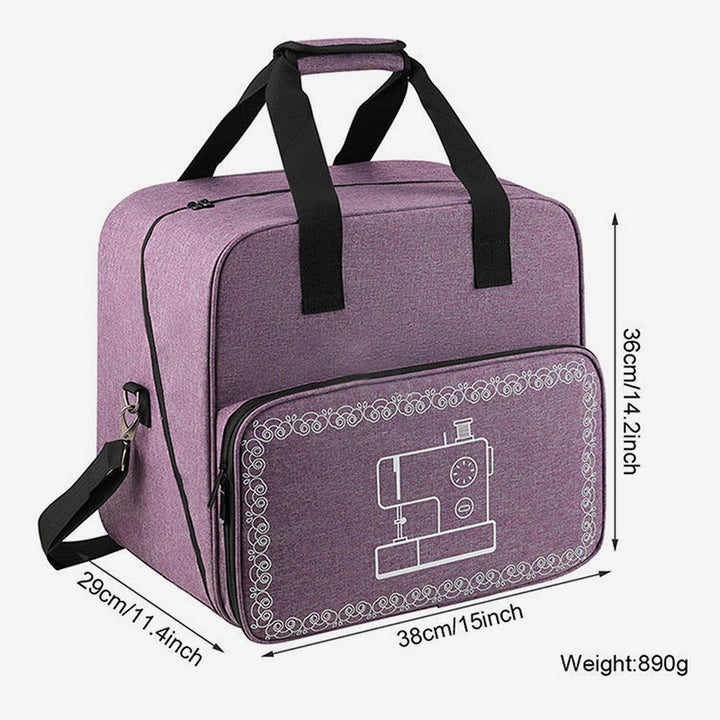 Organizer-Tasche für kleine Nähmaschinen, tragbare, staubdichte Aufbewahrungshandtasche