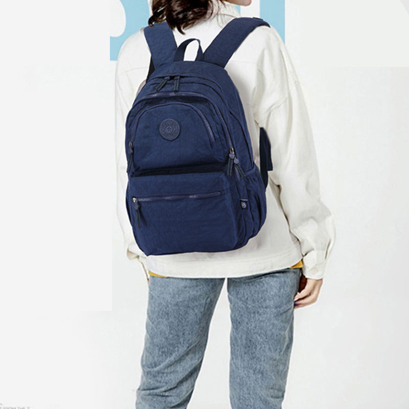 Rucksack mit mehreren Taschen, lässiger Tagesrucksack, Laptop-Rucksack, Büchertasche für Studentinnen - image 5